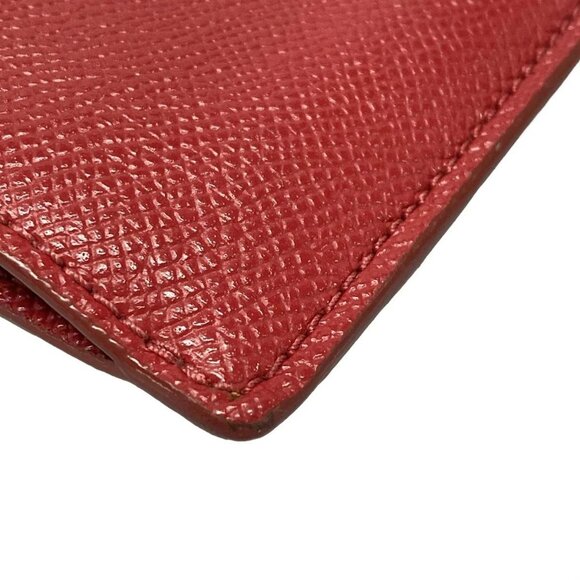 Auth COACH - F12186 Red Leather Coin Case - Picture 11 of 12